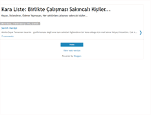 Tablet Screenshot of karaliste.blogspot.com