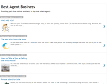 Tablet Screenshot of bestagentbusiness.blogspot.com