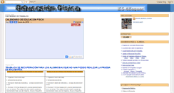 Desktop Screenshot of educacionfisicaeso.blogspot.com