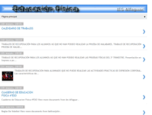 Tablet Screenshot of educacionfisicaeso.blogspot.com
