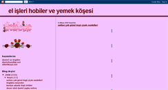Desktop Screenshot of elislerihobiler.blogspot.com