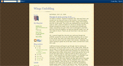 Desktop Screenshot of jazzy-wingsunfolding.blogspot.com