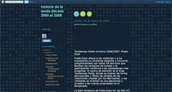 Desktop Screenshot of modadecadasiglo21.blogspot.com