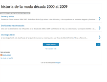 Tablet Screenshot of modadecadasiglo21.blogspot.com