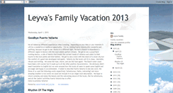 Desktop Screenshot of leyvavacation.blogspot.com