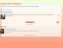 Tablet Screenshot of creacionheroica1928.blogspot.com
