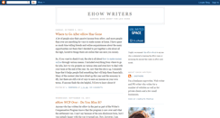 Desktop Screenshot of ehowwriters.blogspot.com