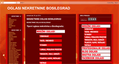 Desktop Screenshot of nekretninebosilegrad.blogspot.com