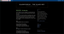 Desktop Screenshot of glasnyckeln.blogspot.com