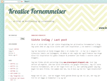 Tablet Screenshot of kreativefornemmelser.blogspot.com