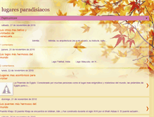 Tablet Screenshot of paradisiacos.blogspot.com