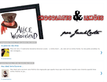 Tablet Screenshot of chocolateselimoes.blogspot.com