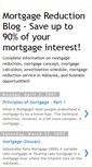 Mobile Screenshot of mortgage-reductions.blogspot.com