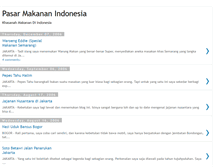 Tablet Screenshot of pasarmakananindonesia.blogspot.com