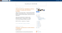 Desktop Screenshot of danilodonor.blogspot.com