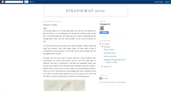 Desktop Screenshot of fixatiemat2010.blogspot.com