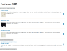 Tablet Screenshot of fixatiemat2010.blogspot.com