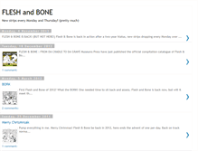 Tablet Screenshot of fleshandbonespot.blogspot.com