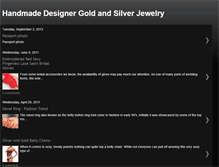 Tablet Screenshot of handmadedgoldjewelry.blogspot.com