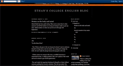 Desktop Screenshot of ethanscollegeenglishblog.blogspot.com