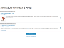 Tablet Screenshot of motoradunoveterinarieamici.blogspot.com