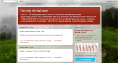 Desktop Screenshot of dencitydentalcare.blogspot.com
