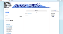 Desktop Screenshot of jejak-bayu.blogspot.com