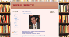 Desktop Screenshot of myriam-tiemposprimitivos.blogspot.com