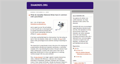 Desktop Screenshot of diamondsorg.blogspot.com