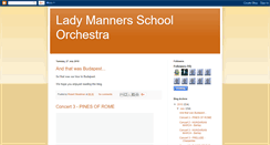 Desktop Screenshot of ladymannersschoolorchestra.blogspot.com