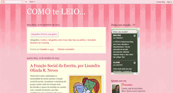 Desktop Screenshot of lis-comoteleio.blogspot.com