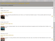 Tablet Screenshot of adventuresinlacquerland.blogspot.com