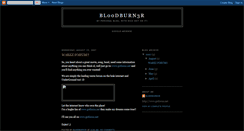 Desktop Screenshot of bl00dburn3r.blogspot.com