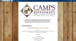 Desktop Screenshot of campsrestaurant.blogspot.com