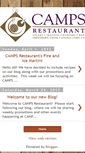 Mobile Screenshot of campsrestaurant.blogspot.com