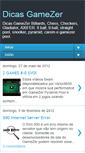 Mobile Screenshot of dicas-gamezer.blogspot.com