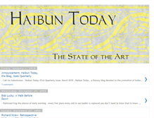 Tablet Screenshot of haibuntoday.blogspot.com