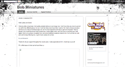 Desktop Screenshot of bobminiatures.blogspot.com