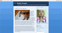 Desktop Screenshot of muddythoughts.blogspot.com