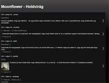 Tablet Screenshot of moonflower-holdvirag.blogspot.com