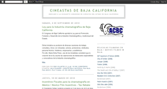 Desktop Screenshot of cineastasbajacalifornia.blogspot.com