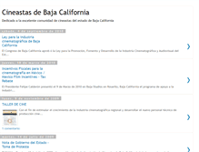 Tablet Screenshot of cineastasbajacalifornia.blogspot.com