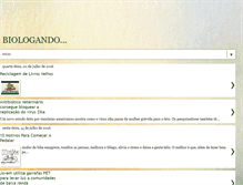 Tablet Screenshot of biologandonarede.blogspot.com