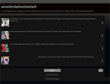 Tablet Screenshot of amsterdamstreetart.blogspot.com