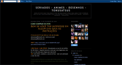 Desktop Screenshot of anatomiadosdvds.blogspot.com