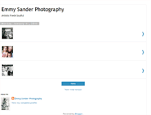 Tablet Screenshot of emmysanderphotography.blogspot.com