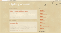 Desktop Screenshot of clydes-blog.blogspot.com