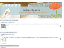 Tablet Screenshot of cookedupbykarrie.blogspot.com