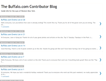Tablet Screenshot of buffalospotted.blogspot.com