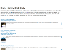 Tablet Screenshot of black-history-book-club.blogspot.com